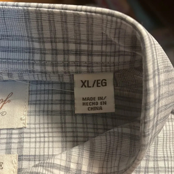 Weatherproof Vintage Men's Short Sleeve Woven Shirt S, L, XL - Picture 5 of 8